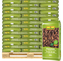 FloraSelf Pinienrinde grob 20-40 mm 50 Liter im Sack auf Europalette