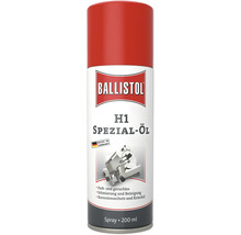 Spray d huile speciale Ballistol H1 pour la lubrification et le nettoyage des machines dans le secteur alimentaire, contenance 200 millilitres