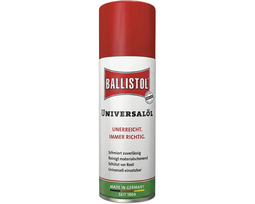 Spray huile universelle Ballistol pour entretien lubrification et nettoyage d outils et équipements