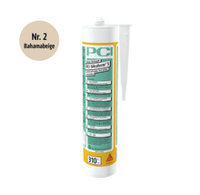 Mastic silicone PCI Silcoferm S en bahamabeige cartouche de 310 millilitres pour usage universel intérieur et extérieur