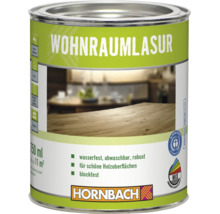 Boîte de lasure pour espaces de vie Hornbach pour surfaces en bois avec label écologique Blauer Engel