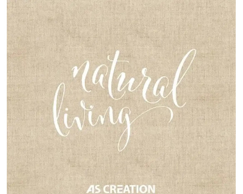 Tapete aus der Kollektion Natural Living von AS Creation mit textiler Struktur