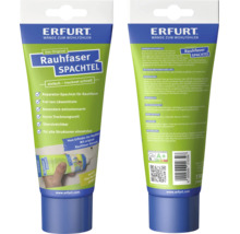 Erfurt Rauhfaser Spachtel in der Tube zur Reparatur von Rissen und Bohrlöchern auf Rauhfasertapeten.