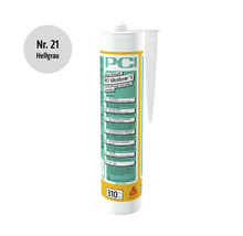 PCI Silcoferm S Silikon Dichtstoff in hellgrau 310 Milliliter Kartusche für den Innen und Außenbereich.