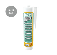 Mastic silicone PCI Silcoferm S Basalt cartouche de 310 millilitres pour intérieur et extérieur
