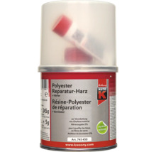 Resine polyester de reparation Auto K avec durcisseur en pot pour le traitement de fibres de verre