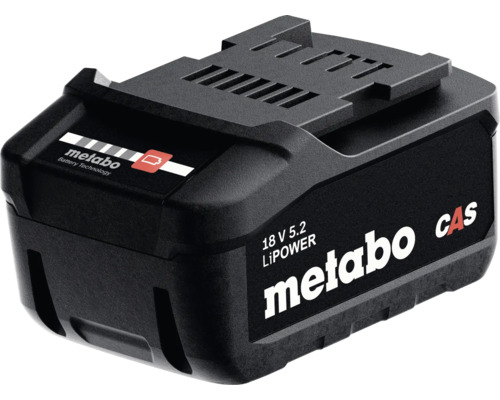 Metabo LiPower AkkuPack mit 18 Volt und 5,2 Amperestunden für Elektrowerkzeuge