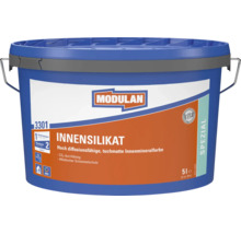 Peinture murale Modulan Innensilikat en seau de 5 litres pour des couches intérieures hautement diffusibles et mates avec protection anti moisissure.