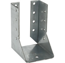Sabot de charpente en acier galvanisé avec trous pour des assemblages de bois stables dans la construction