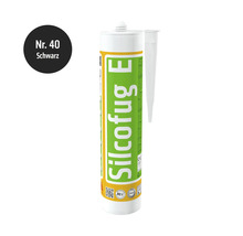 Cartouche de mastic silicone Silicofug E pour joints avec embout applicateur