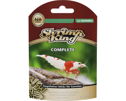 Dennerle Shrimp King Complete bâtonnets d aliment principal pour crevettes 45 grammes