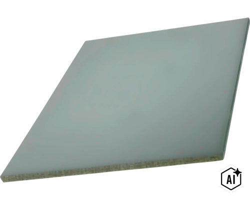 Plaque rectangulaire en matériau composite avec une surface lisse (Image AI modified or generated)