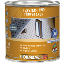 Boîte de lasure pour fenêtres et portes Hornbach de 375 millilitres pour une protection durable des surfaces en bois en extérieur