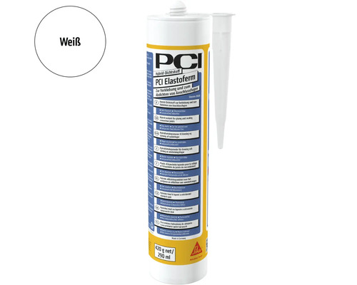Mastic hybride PCI Elastoferm cartouche 290 millilitres pour collage et étanchéité