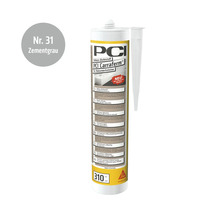 Mastic silicone PCI Carraferm gris ciment cartouche de 310 millilitres pour pierres naturelles