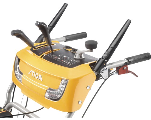 Commandes d''une fraise à neige de la marque Stiga