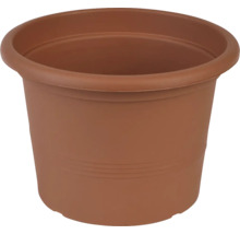 Pot de fleurs rond en plastique pour usage interieur et exterieur