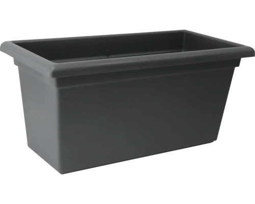 Jardinière rectangulaire en plastique pour intérieur et extérieur