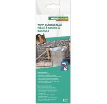 Windhager Wipp Mausefalle als Lebendfalle für Eimer zur Bekämpfung von Mäusen und Ratten ohne Giftstoffe.