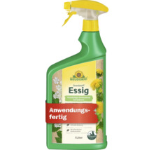 Désherbant Neudorff Grundstoff Essig en flacon pulvérisateur de 1 litre, prêt à l'emploi pour lutter contre les mauvaises herbes au jardin.