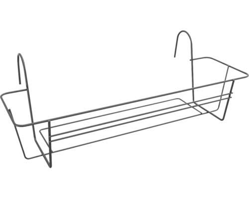 Support pour jardinière de balcon suspendu en métal