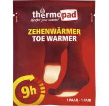 Chaufferettes pour orteils Thermopad pour des pieds chauds avec 9 heures de chaleur, paquet de 1 paire pour chaussettes.