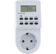 Minuteur numérique pour prise électrique avec écran LCD et huit boutons de commande de Masterclear