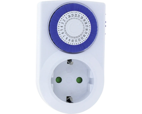 Minuteur analogique pour prise de courant pour le controle des appareils electriques en interieur