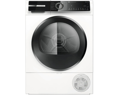 Sèche linge Bosch Serie 6 avec condenseur autonettoyant et fonction wifi.