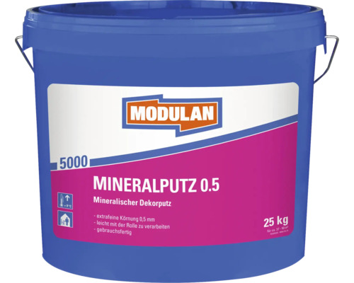 Modulan Mineralputz 0.5 Dekorputz 25 Kilogramm Eimer für Innenwände