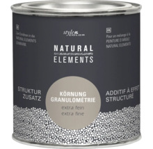 Strukturzusatz Natural Elements von Stylecolor in einer Dose für Lehmfarbe mit extra feiner Körnung zum Einrühren.