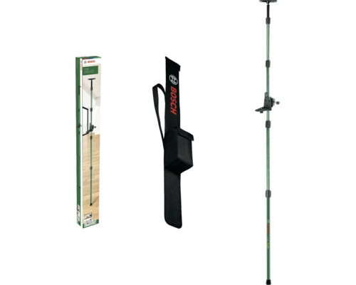 Bosch Teleskopstange TP 320 mit Tasche und Halterung fuer Linienlaser