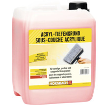 HORNBACH Acryl Tiefengrund Kanister zur Grundierung von sandigen, porösen und saugenden Untergründen innen und außen mit Auftragskontrolle