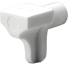 Support de tablette en plastique pour étagères d armoire