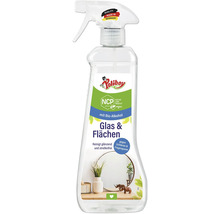 Poliboy Glas und Flächen Reiniger mit Bio Alkohol in der Sprühflasche zur streifenfreien Reinigung von Glasoberflächen.
