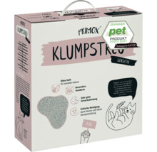 Litière pour chat Primox Klumpstreu Sensitiv en carton de 8 kilogrammes pour chats sensibles sans parfum et peu poussiéreuse