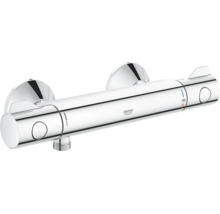 Grohe Thermostat Duscharmatur zur Wandmontage mit Temperaturkontrolle und 38 Grad Sicherheitssperre