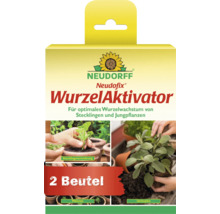 Activateur de racines Neudorff Neudofix pour une croissance optimale des racines de boutures et jeunes plantes, paquet de deux sachets.