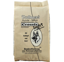 Fuenf Kilogramm Packung Vollmer Hunde Menu Crossis Light Hundetrockenfutter mit Gefluegel und Reis