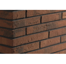 Gros plan d'un mur en briques texturées avec des joints sombres