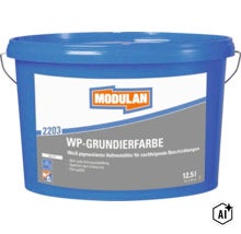 Modulan WP Grundierfarbe 12,5 Liter Eimer weiß pigmentierter Haftvermittler (Image AI modified or generated)