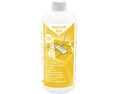 Nettoyant pour carrelage Rakkuun en bouteille pour le nettoyage des sols et des carreaux muraux.