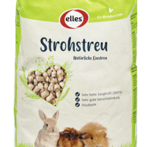 elles litière de paille naturelle pour petits animaux dans un sac en plastique
