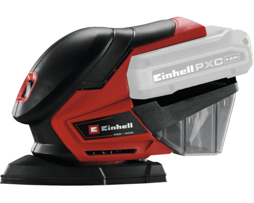 Multiponceuse sans fil Einhell avec batterie Power X Change et bac de récupération des poussières pour le travail du bois