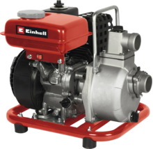 Pompe à eau à essence Einhell avec moteur et cadre de transport