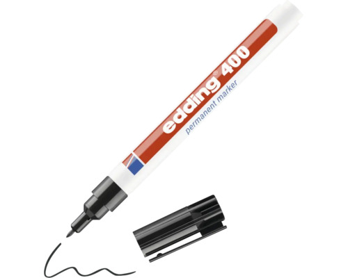 Marqueur permanent Edding 400 avec pointe fine