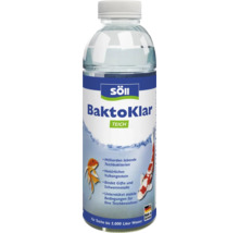 Soin d eau de bassin Söll BaktoKlar en bouteille plastique pour nettoyer et stabiliser l eau du bassin jusqu à 5000 litres.