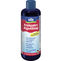 Bouteille Söll FrühjahrsAlgenStop de 500 millilitres pour lutter contre les algues dans le bassin de jardin Made in Germany