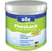 Liant phosphate Söll PhosLock pour bassins de jardin contre les algues dans un seau pour 10000 litres d eau.