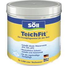 Produit d entretien de bassin Söll TeichFit pour stabiliser les valeurs de l eau pour 5000 litres d eau de bassin